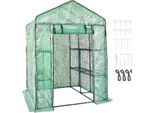 Tuinkas Professionale - Walk-In - Verde - Impermeabile - Con Ripiani - Altezza 215 Cm - Per Verdure Ed Erbe Aromatiche