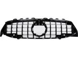 Griglia Radiatore Per Mercedes Cla X118 C118 2019-05.2023 GT-R Panamericana Design Nero.