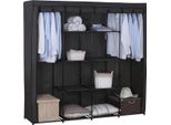 Stendibiancheria Pieghevole Bolt Edge - Grigio - Organizzatore Per Vestiti - Stendibiancheria Extra Large - 174X46X169Cm - Metallo E Tessuto Non Tessuto