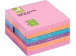 Q-Connect® KF02515 Note Adesive Quick Notes - Ultra Colori, 76 X 76 Mm