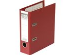 Elba 100022640 Cartella Rado Plast - Din A5 Alto, Larghezza Dorso: 75 Mm, Rosso