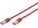 Digitus Cavo Patch Premium, Cat. 5E, Sf/Utp, 1,0 M, Rosso