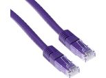 Act Purple 20 Meter U/Utp CAT6 Patch Cable With RJ45 Connectors. Cat6 U/Utp Purple 20.00M (IB1720)