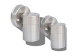 Vidaxl Luci Da Parete Per Esterni 2 Pz. Faretto In Acciaio Inox