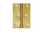 Cerniera Per Cassa Con Perno Rivettato Zincata Gialla 43X60X1,0Mm