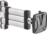 Novus 968+0119+000 - Braccio Per Montaggio Su Pannello Piatto - 10 Kg - 75 X 75,100 X 100 Mm - Alluminio - Antracite - Argento (968+0119+000)