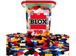 Simba Blox Eimer 700, 8Er Steine Bunt In Dose, Bausteine, BauklöTze, Kinder Spielzeug, 700 StüCk, 104114200