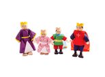Bigjigs Toys Figure Della Famiglia Reale In Legno