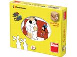 Dino Blocchi Di Legno Per Fiabe 6 Pz