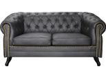 Divano Chesterfield Divano Tappezzeria 2 Posti Divani In Pelle Nera Tessile Divano Seduta