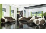 Divano In Pelle Con Usb Set Divano 3/2/1 Posti Relax Imbottito Set Berlino