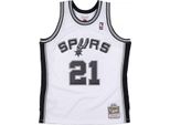 Camicia Mitchell & Ness & Maglia Nba Swingman San Antonio Spurs SMJYCP19247SASWHIT98TDU