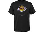Maglietta A Maniche Corte Outerstuff 3D Logo Nba Junior, Los Angeles Lakers - Taglia: S, 8 Anni