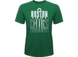 Outerstuff Solar Flair Maglietta A Manica Corta In Tri-Blend Nba Junior, Boston Celtics - Taglia: M, 10-12 Anni