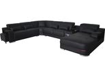 Divano In Pelle Imbottito Con Seduta Suite Design Moderno Divano Angolare Zona Giorno Forma U