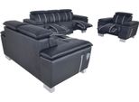 Divano In Pelle Divano Zona Giorno Angolare Set Design Moderno Divano 3+2+1 Posti G8048