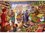 Puzzle Bluebird Puzzle Village Greengrocer - 2000 Teile Bunt