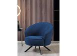 Poltrona Imbottita Blu Di Design Per Il Soggiorno Elegante Poltrona Imbottita Poltrona Moderna
