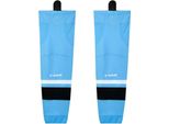 Tronx SK300 Calzettoni Da Hockey Junior, Pittsburgh Penguins, Blu Cielo, Misura: 24 Pollici