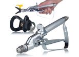Rosfix Pistola A Spruzzo Per Vernice Ultraspray PMLRUS01 – 250 Bar, Attacco Da 1/4”, Grilletto A 4 Dita, Filtro | Per Spruzzatori Airless
