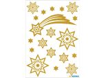 Herma 3726 Adesivo Magic Stelle + Coda, Glitterato