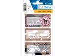 Etichette Scuola Herma Vario Cavalli, Glitterate