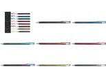 Pentel Hybrid Gel Rollerball "Dual Pen"", Verde/Blu"