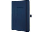 Sigel CO326 Notizbuch Conceptum® Ca. Din A5 Kariert, Dunkelblau Softcover 194 Seiten