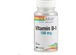 Vitamina B1 100 Mg Solaray Capsule 100 Capsule