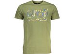T-Shirt Cavalli Class Verde Comfort Elegante : Taglia - L Taglia: L