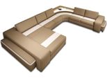 Design Zona Giorno Divano Angolare Divano Imbottito Suite Divano Angolare In Pelle Usb Led