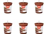 Bolsius - True Scents - Candela Votiva Rotonda - 53/45 - Legno Di Oud - Confezione Risparmio - 6 Pezzi