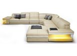Divano Angolare Sgabello Grigio Xxl Grande Tessuto Textill Chesterfield Set Divani Mobili Nuovo