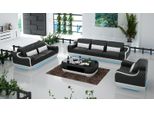 Set Completo Divano 3 Posti + 2 Posti + Poltrona Con Usb