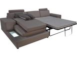 Divano In Pelle Zona Giorno Suite Ad Angolo Design Moderno Divano A L Divano Letto
