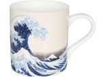 Tazza KöNitz Fine Art - The Great Wave, In Confezione Regalo, Bone China, Blu, 400 Ml, 11 5 004 1975