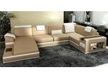 Divano Ad Angolo Divano Divano Tappezzeria Suite In Pelle Zona Giorno Soggiorno Ad Angolo Beige PHM104