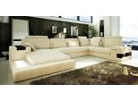 Divano In Pelle Divano Imbottito Design Angolare Zona Giorno Set Angolare Grandi Divani