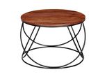 Wohnling WL6.171 Couchtisch Sheesham 60 Cm X 60 Cm X 40 Cm