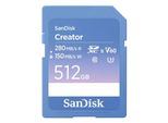 SanDisk Creator SDXC-Speicherkarte 512 GB