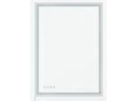 Specchio Da Bagno Led Luvio – 60X80 Cm – Rettangolare – Montaggio A Parete – Luce Dimmerabile – Retroilluminazione Rgb – Antiappannamento – Specchio Cosmetico