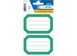 Herma 5716 Etichette Scolastiche Verde Neutro Foderate 82X55 Mm