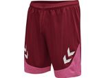 Hummel Lead Pantaloncini In Poliestere Ciclismo Rosso S
