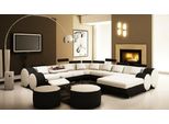 Divano In Pelle Di Design Xxl Grande Divano Zona Giorno Divano Imbottito Suite Angolo Divano
