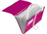 Herlitz FäChermappe A4 Pp Beere 12 FäCher M.Gummizug