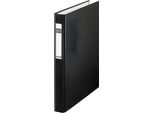 Leitz 4210-00-95 4210 Raccoglitore Ad Anelli Maxi - A4, 25Mm, 2 Anelli, Pp, Nero