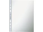 Leitz 4795-00-00 4795 Copertina Standard Per Opuscoli, A5, Pp, Grana, 0,08 Mm, A Prova Di Documento, Incolore, 100 Pezzi