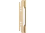 Leitz 6130-00-12 6130 Strisce Di Graffatura A Clip, Pvc, Sabbia, 25 Pezzi
