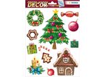 Herma Decor Decalcomania Per Finestra Tempo Di Natale