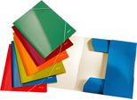 Leitz 3982-10-99 3982 Cartella Angolare Wow, A4, Capacità 250 Fogli, Cartone, 6 Pezzi, Assortiti
